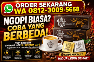 Distributor Kopi Lingzhi Shuang Hor SH Juwara Cafe 